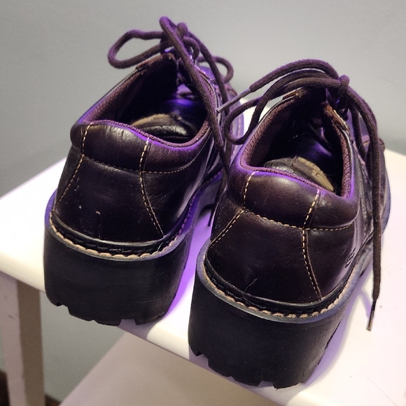 Skechers Women's Platform Shoes - Dark Brown Size 7 1/2 - Picture 8 of 10